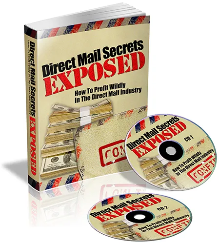 eCover representing Direct Mail Secrets Exposed eBooks & Reports with Private Label Rights