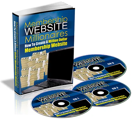 eCover representing Membership Website Millionaires Audio eBooks & Reports with Private Label Rights