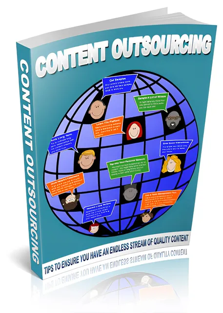 eCover representing Content Outsourcing Guide eBooks & Reports with Personal Use Rights