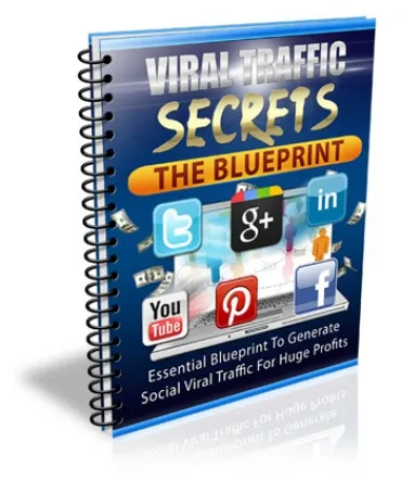 eCover representing Viral Traffic Secrets Blueprint eBooks & Reports/Videos, Tutorials & Courses with Master Resell Rights