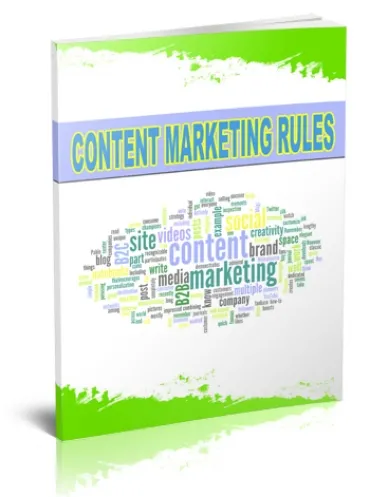 eCover representing Content Marketing Rules eBooks & Reports with Personal Use Rights