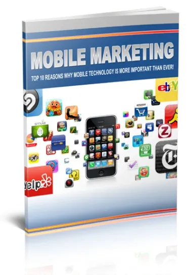 eCover representing Mobile Marketing Technology eBooks & Reports with Personal Use Rights