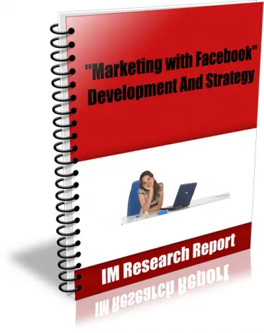 eCover representing Marketing with Facebook eBooks & Reports with Master Resell Rights