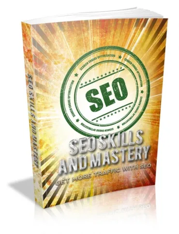 eCover representing SEO Skills Mastery eBooks & Reports with Master Resell Rights