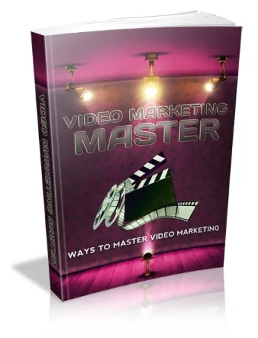 eCover representing Video Marketing Master eBooks & Reports with Master Resell Rights