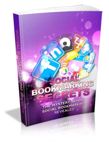 eCover representing Social Bookmarking Secrets eBooks & Reports with Master Resell Rights