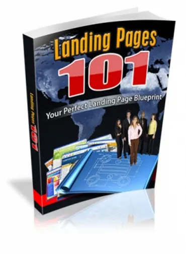 eCover representing Landing Pages 101 eBooks & Reports with Master Resell Rights