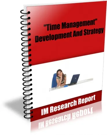 eCover representing Time Management - Development and Strategy eBooks & Reports with Master Resell Rights