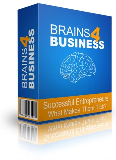 eCover representing Brains 4 Business eBooks & Reports with Personal Use Rights