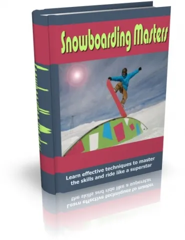 eCover representing Snowboarding Masters eBooks & Reports with Master Resell Rights