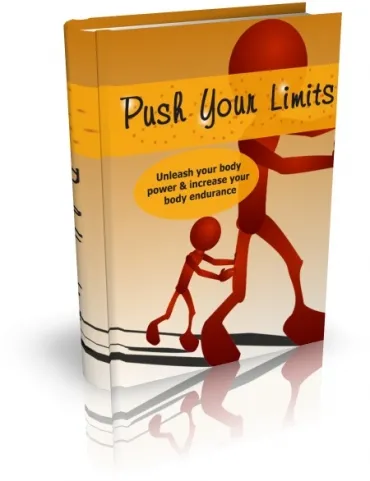 eCover representing Push Your Limits eBooks & Reports with Master Resell Rights