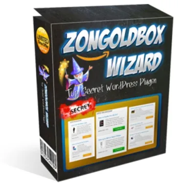 eCover representing ZonGold Box WP Plugin  with Personal Use Rights