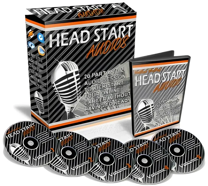 eCover representing Head Start Audios Software & Scripts with Master Resell Rights