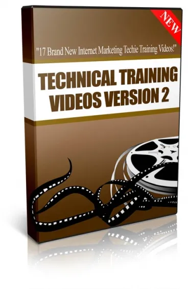 eCover representing Technical Training Videos v2 Videos, Tutorials & Courses with Master Resell Rights