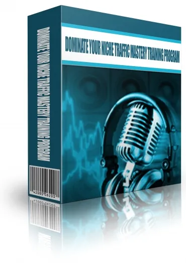 eCover representing Dominate Your Niche Traffic Mastery Training Program Audio & Music with Private Label Rights