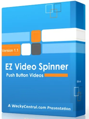 eCover representing Easy Video Spinner Software & Scripts with Personal Use Rights