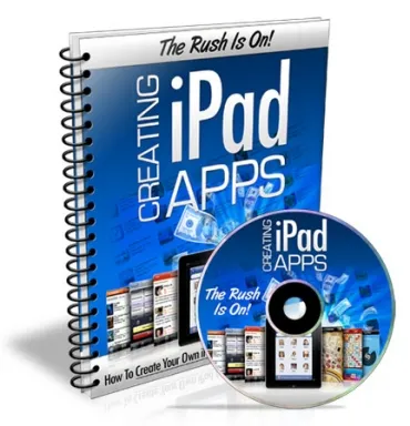 eCover representing Creating iPad Apps eBooks & Reports with Private Label Rights