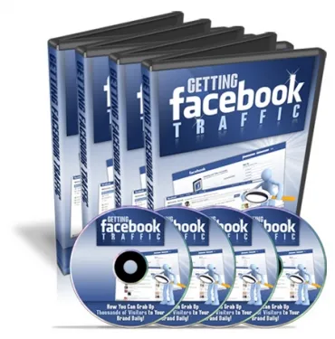 eCover representing Getting Facebook Traffic Videos, Tutorials & Courses with Private Label Rights