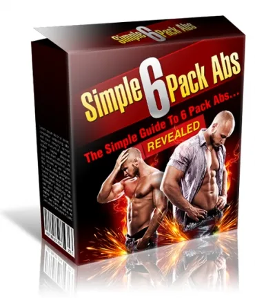 eCover representing Simple 6 Packs Abs eBooks & Reports/Videos, Tutorials & Courses with Master Resell Rights