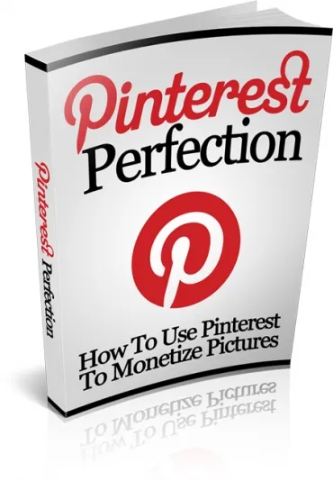 eCover representing Pinterest Perfection eBooks & Reports with Master Resell Rights
