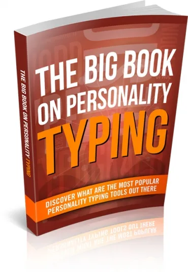 eCover representing The Big Book On Personality Typing eBooks & Reports with Master Resell Rights