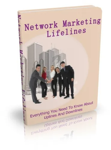 eCover representing Network Marketing Lifelines eBooks & Reports with Master Resell Rights