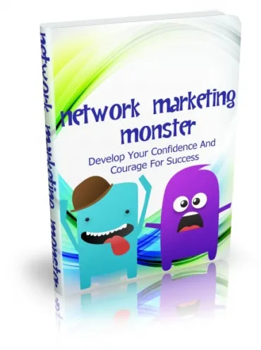 eCover representing Network Marketing Monster eBooks & Reports with Master Resell Rights