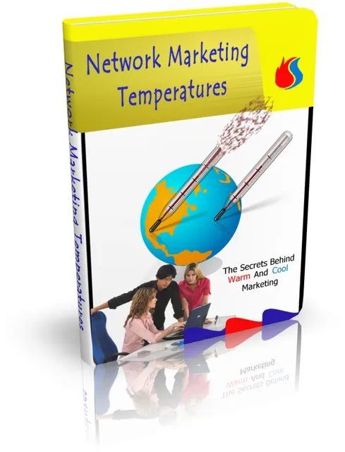 eCover representing Network Marketing Temperatures eBooks & Reports with Master Resell Rights