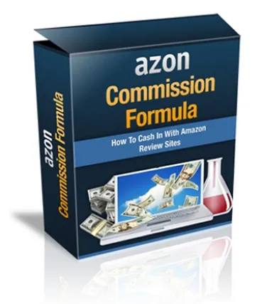 eCover representing Azon Commission Formula Videos, Tutorials & Courses with Personal Use Rights