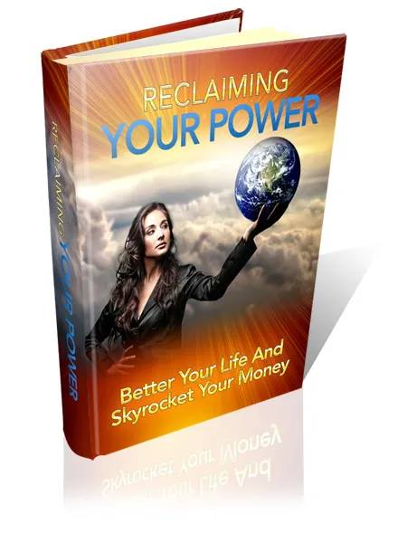 eCover representing Reclaiming Your Power eBooks & Reports with Master Resell Rights