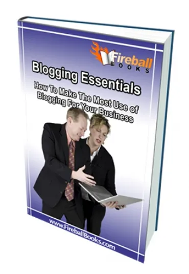 eCover representing Blogging Essentials eBooks & Reports with Master Resell Rights