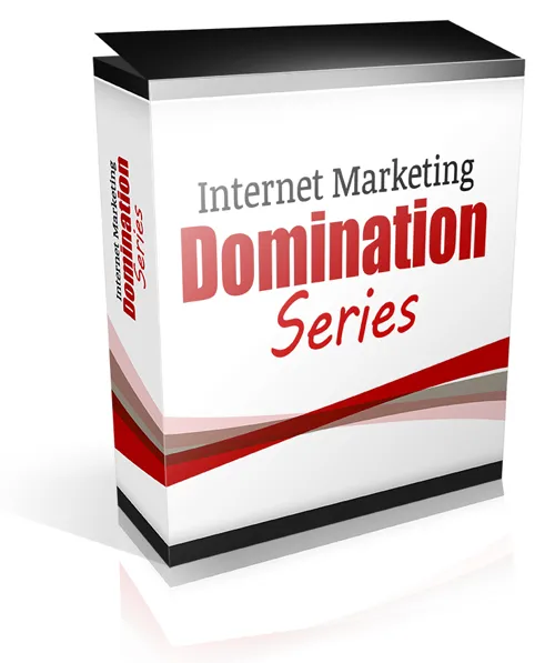 eCover representing The Internet Marketing Domination Series Audio & Music with Master Resell Rights
