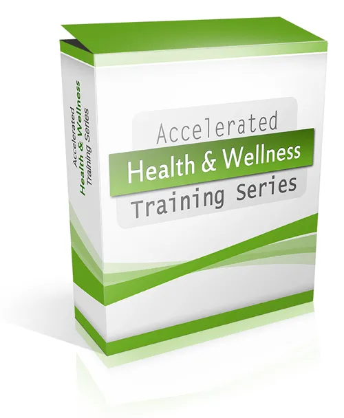eCover representing Accelerated Health & Wellness Training Series Audio & Music with Master Resell Rights
