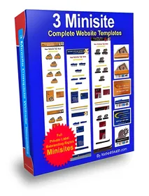 3 Minisite : Complete Website Templates small