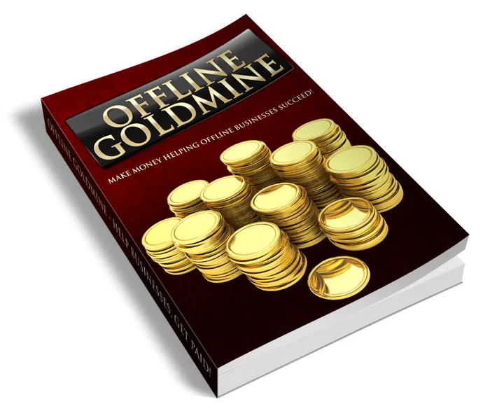 eCover representing Offline Goldmine eBooks & Reports with Master Resell Rights