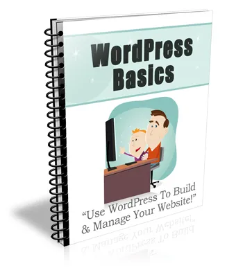 eCover representing WordPress Basics eBooks & Reports with Private Label Rights