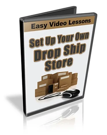 eCover representing Set Up Your Own Drop Ship Store Videos, Tutorials & Courses with Personal Use Rights