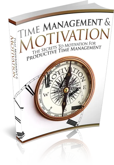 eCover representing Time Management And Motivation eBooks & Reports with Master Resell Rights