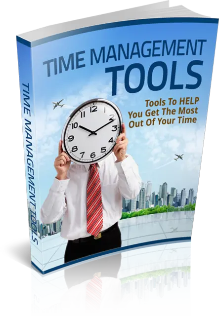 eCover representing Time Management Tools eBooks & Reports with Master Resell Rights