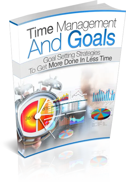 eCover representing Time Management And Goals eBooks & Reports with Master Resell Rights