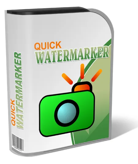 eCover representing Quick Watermarker Software & Scripts with Personal Use Rights