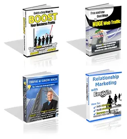 4 Pack PLR eBooks small