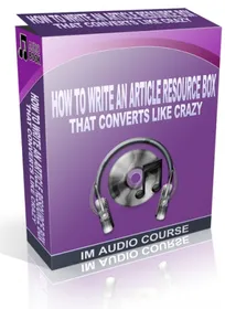 How To Write An Article Resource Box That Converts Like Crazy small