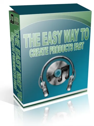 eCover representing The Easy Way to Create Products Fast Audio & Music with Private Label Rights