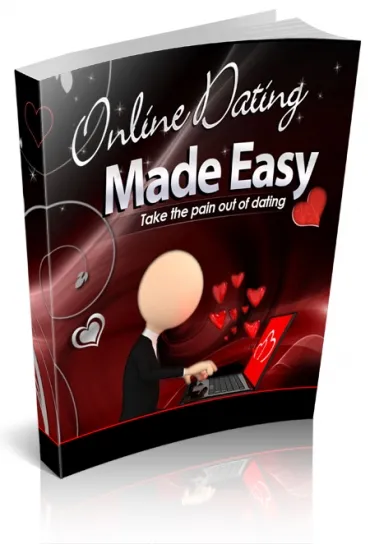 eCover representing Online Dating Made Easy eBooks & Reports with Master Resell Rights