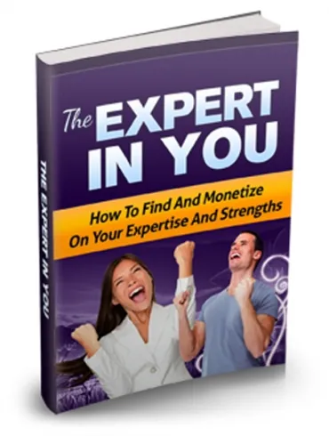 eCover representing The Expert In You eBooks & Reports with Master Resell Rights