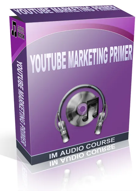 eCover representing Youtube Marketing Primer Audio & Music with Private Label Rights