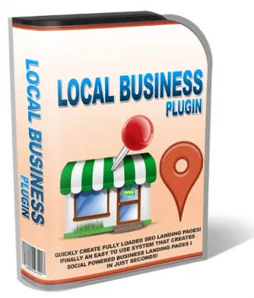 eCover representing Local Business Plugin  with Personal Use Rights