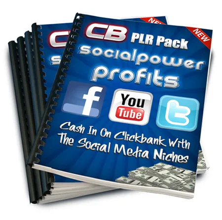 eCover representing CB Social Power Profits eBooks & Reports/Videos, Tutorials & Courses with Master Resell Rights