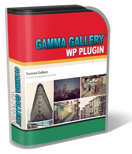 eCover representing Gamma Gallery WP Plugin  with Master Resell Rights